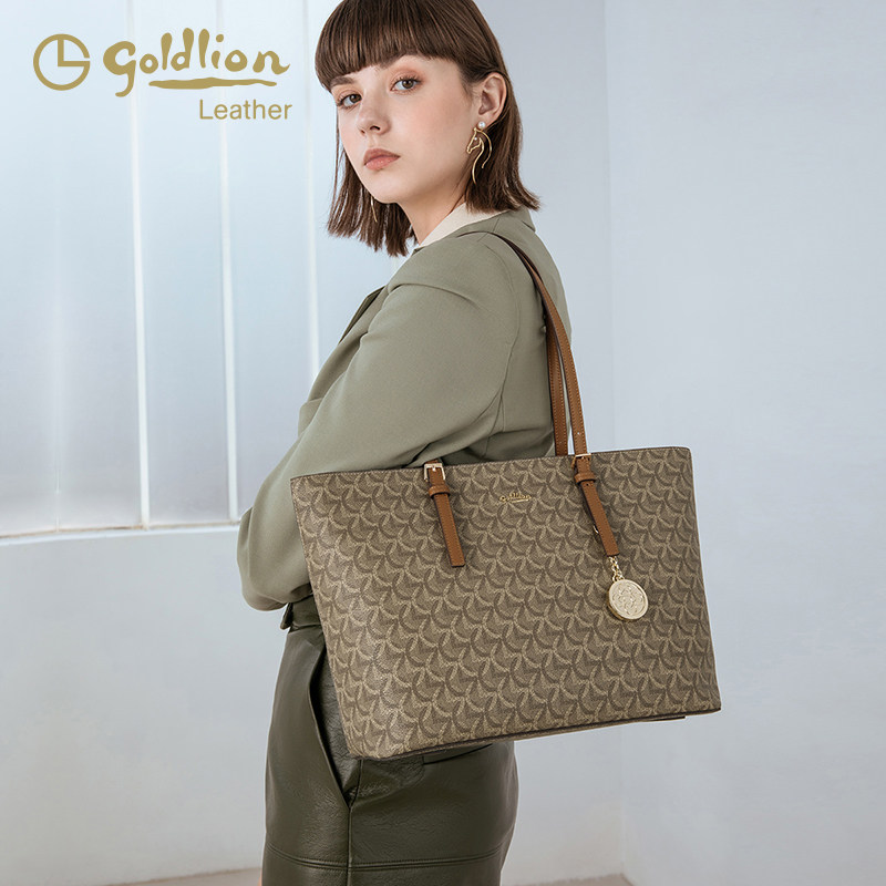 金利来2022年新款pvc印花托特包包 金利来女包托特包