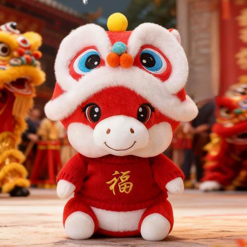 2026马年吉祥物公仔玩偶毛绒玩具布娃娃新年元旦活动礼品定制LOGO - 图3