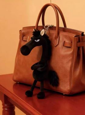 2026马年吉祥物天选黑马包包挂饰钥匙扣挂件乾坤未定你我皆是黑马