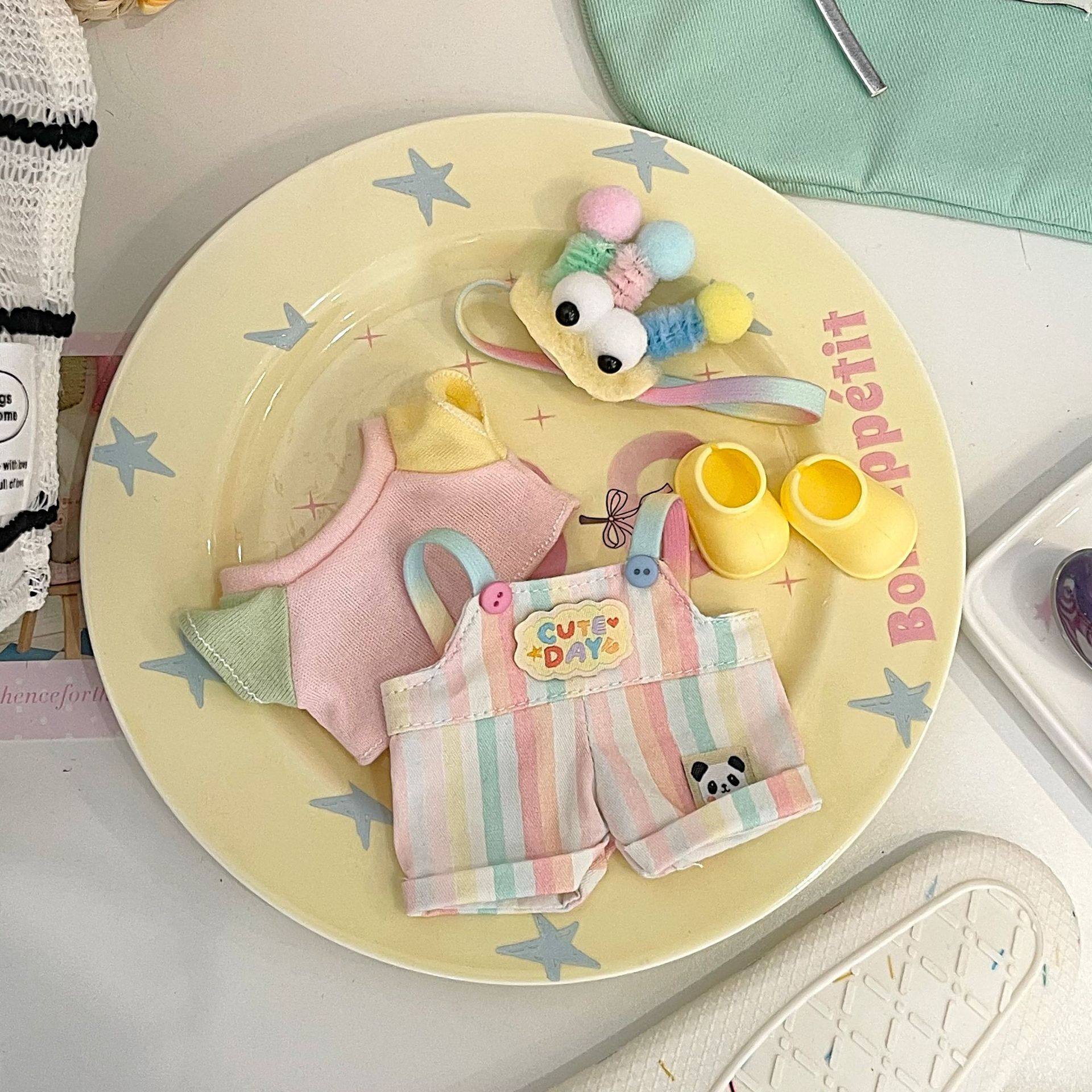 跨境labubu娃衣17厘米一二三代公仔换装娃衣可着替套装拉布布衣服,淘宝优惠券,粉丝福利购,淘宝优惠卷