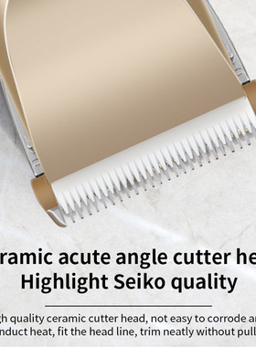 English version of children's hair clipper rechargeable