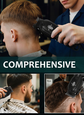 English hair clipper electric push clipper