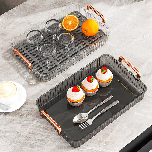 Tea tray, living room, light luxury tea sets, cup rack杯子架 - 图2