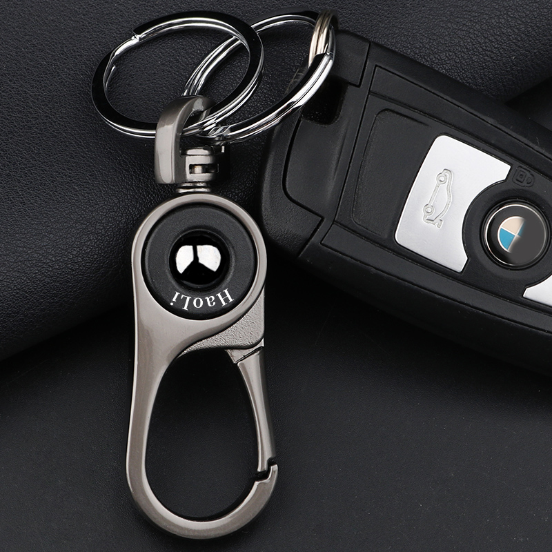 男士汽车钥匙扣挂件金属高级感2024年新款车钥匙链挂饰防丢锁匙扣 - 图1