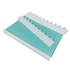 Binding clip strip punched plastic office document a4
