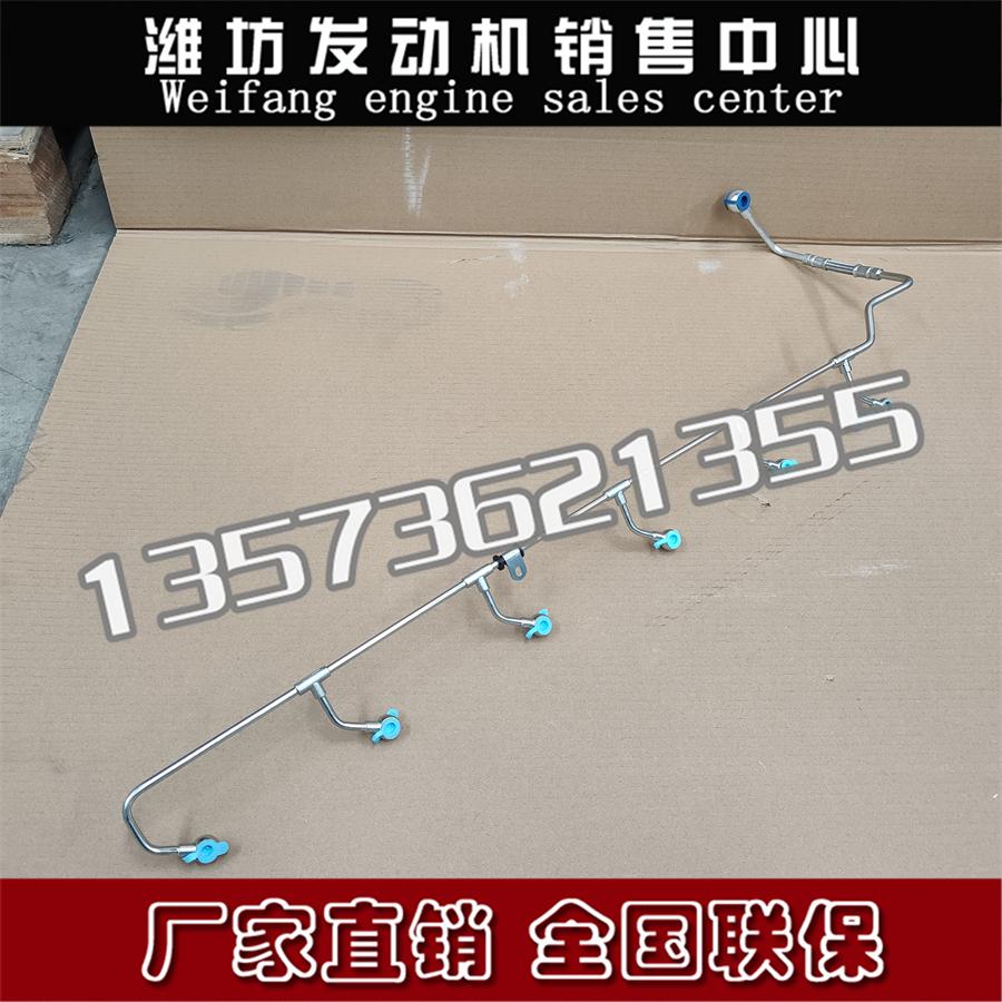 潍柴斯太尔WP12船舶用WP13柴油发动机1004465005燃油回油管总成 - 图1