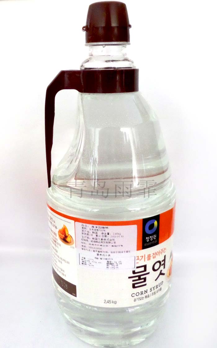 包邮清净园麦芽麦芽糖浆2.45kg水饴烘焙原料韩国泡菜调料水怡糖稀 - 图1