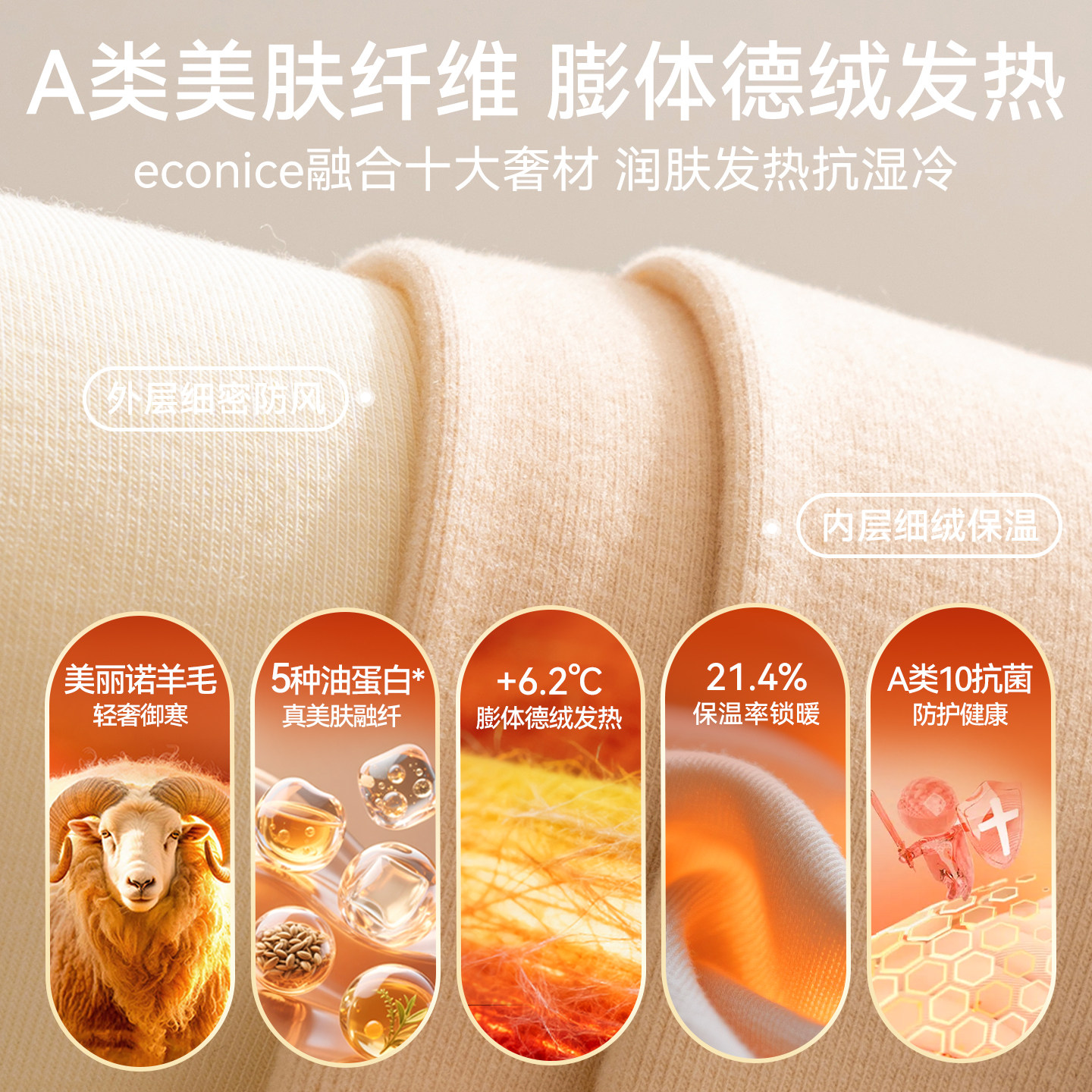 德绒带胸垫一体保暖背心女款冬季蛋白绒加绒内搭贴身打底无袖上衣,淘宝优惠券,粉丝福利购,淘宝优惠卷