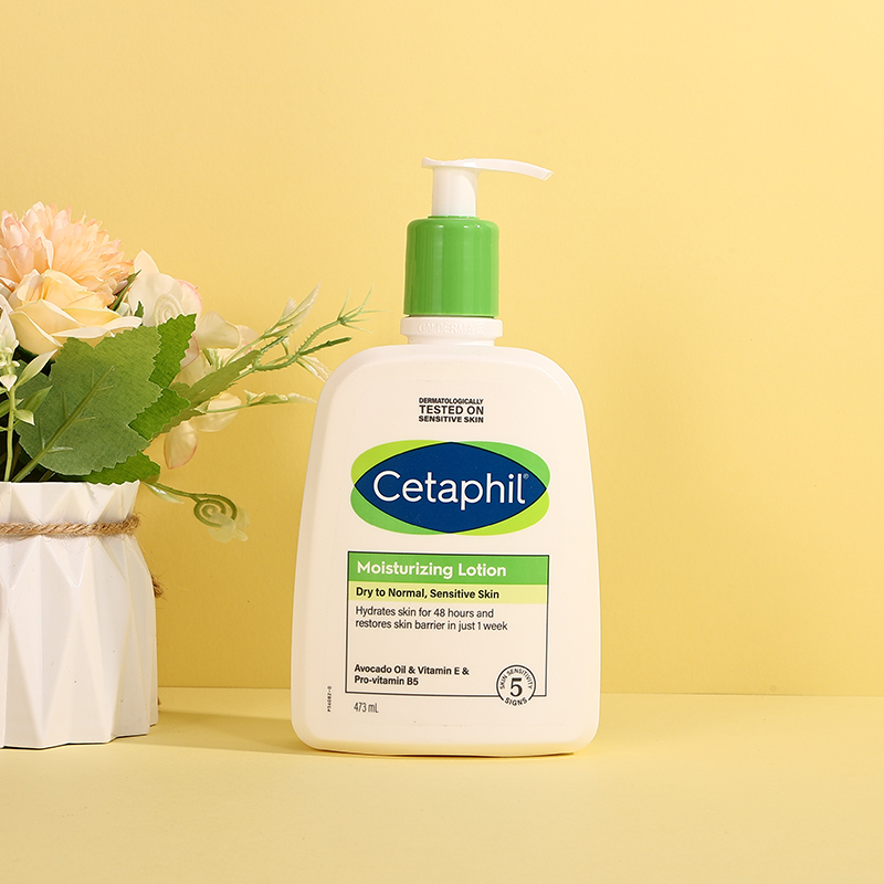 cetaphil丝塔芙身体乳倍润保湿婴儿润肤霜温和水润儿童面霜473ML