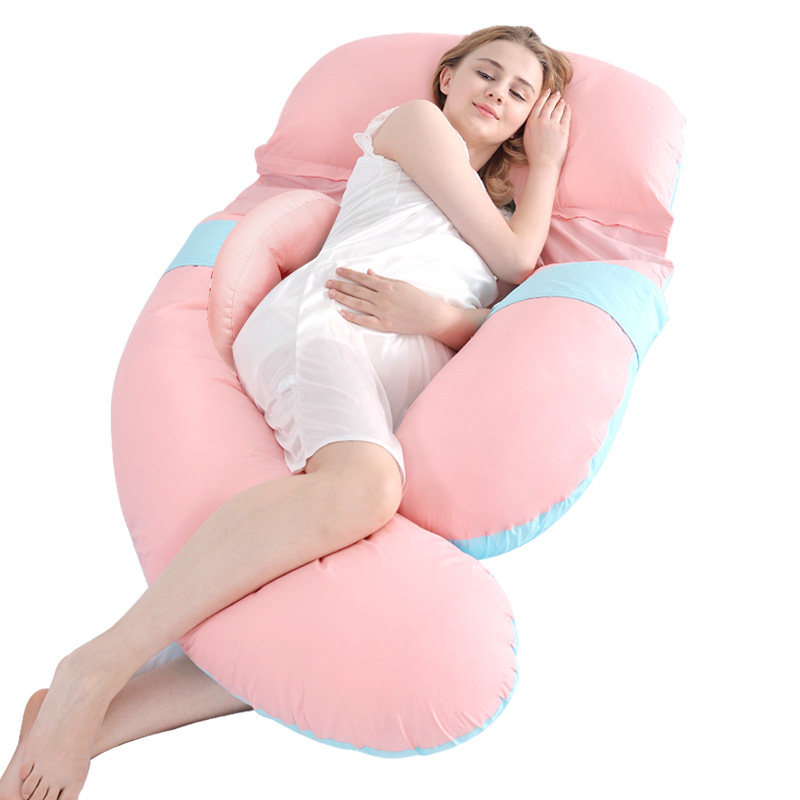 护腰侧睡枕睡觉孕u型托腹孕妇枕头 多米贝贝依诺维特护腰枕
