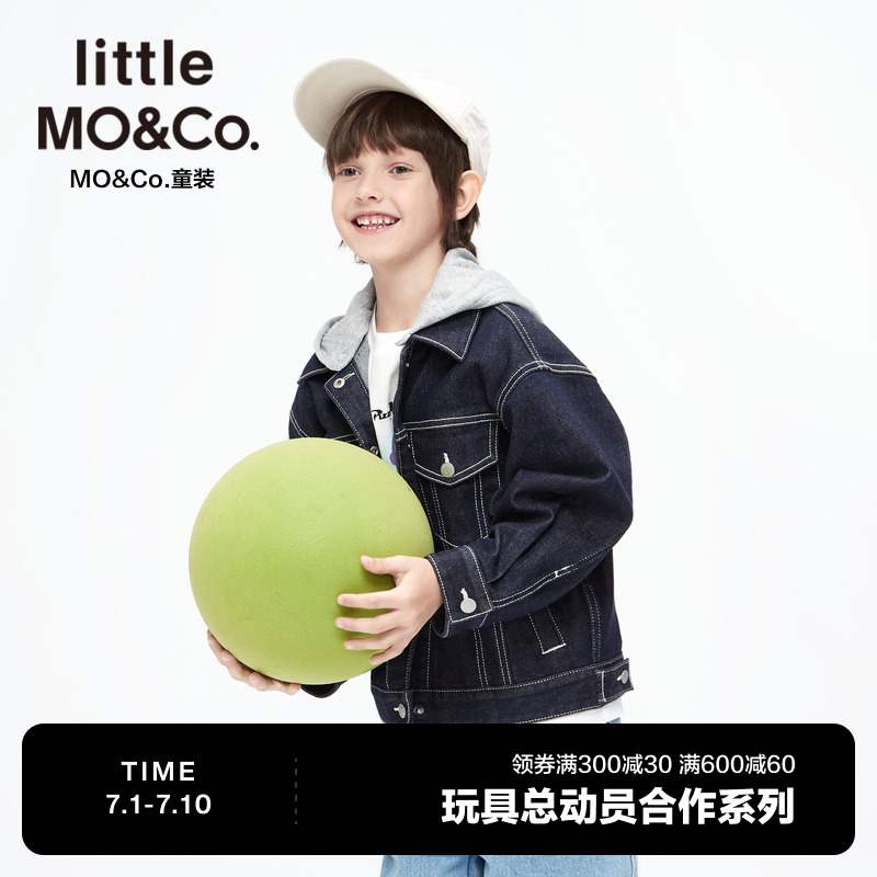  littlemoco儿童牛仔外套