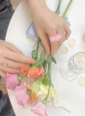 韩国swingset赵丽颖张元英戒指