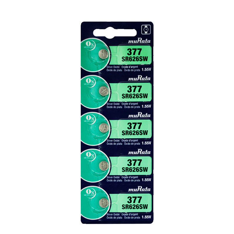 原索尼村田SR626SW手表电池377/AG4/lr626无汞氧化银石英表电子-图3