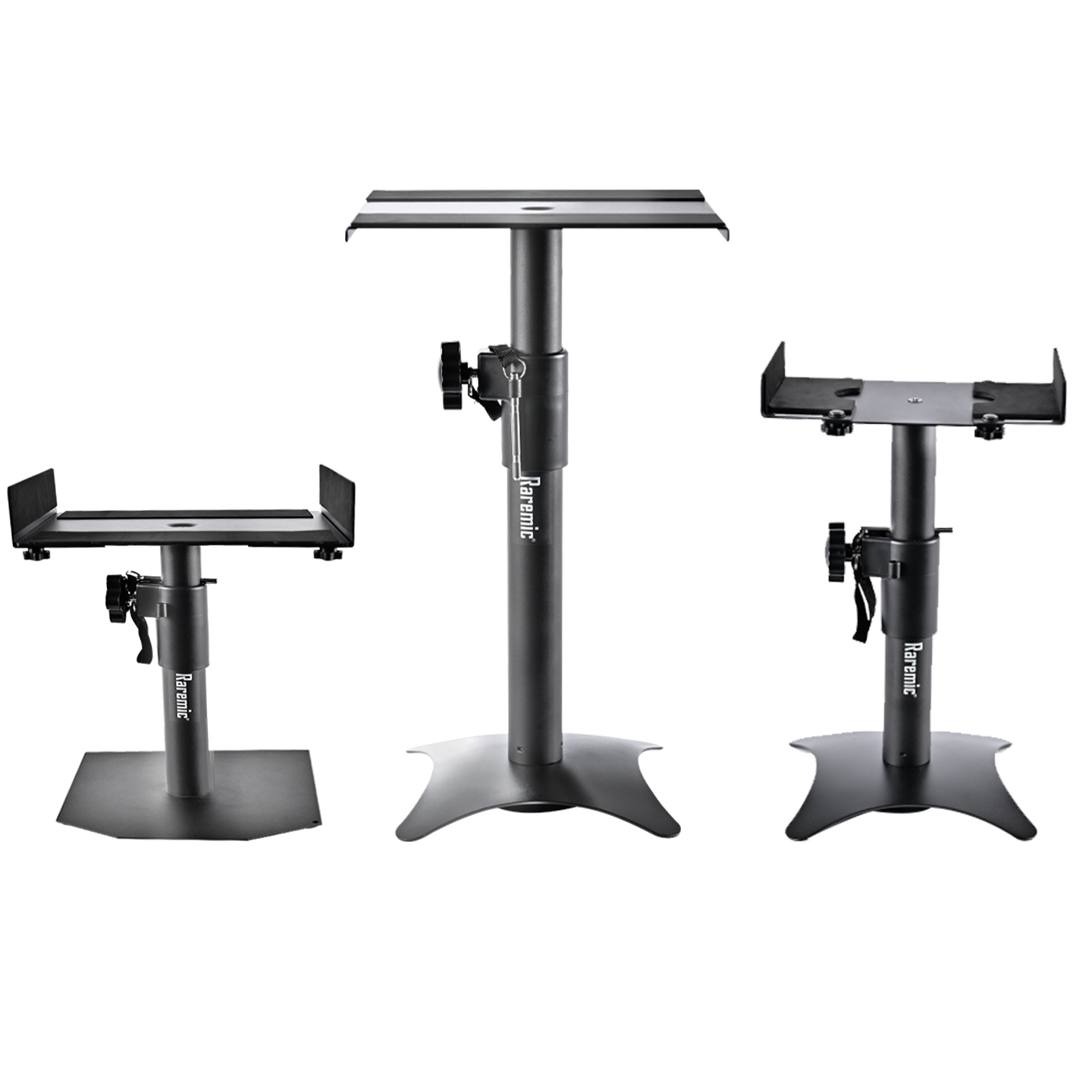 专业书架音箱支架桌面环绕架音响脚架家庭影院录音室避震8寸音箱 - 图3