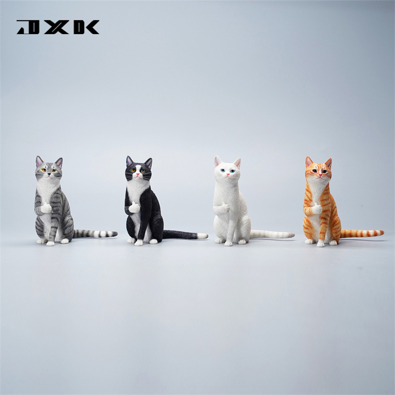 现货JXK1/6比例点赞猫模型创意造型猫咪摆件桌面装饰品送礼物收藏 - 图0