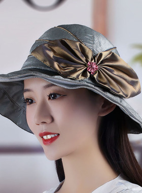 夏天透气可折叠日韩版遮阳帽子