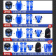 Professional training children's boxing, Muay Thai and Sanda protective gear