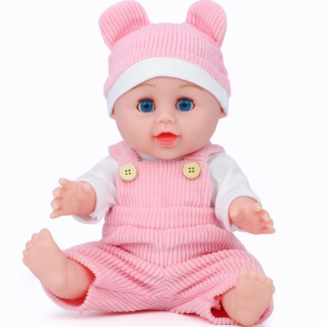 Children, boys and girls play house smart voice early education