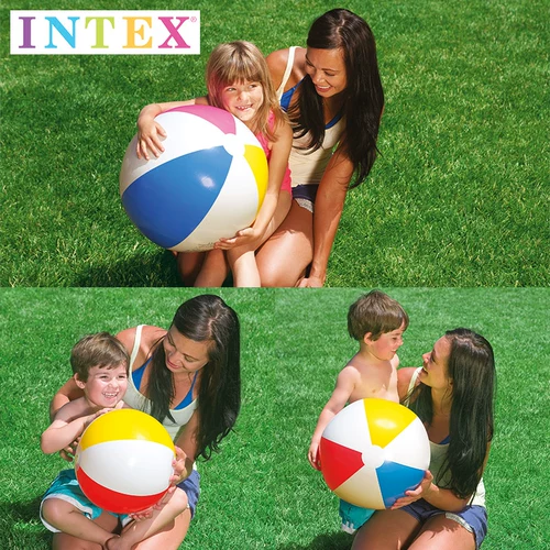 INTEX Пляжная игрушка для раннего возраста для игр в воде, надувной воздушный шар, мяч для водного поло