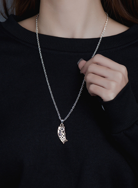 2025新款爆款红色小锦鲤项链高级感礼物中国风女生日系配饰锁骨链