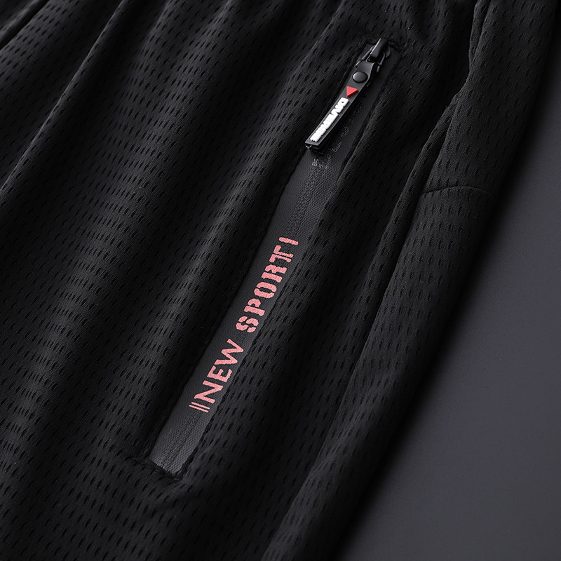 冰丝裤男士夏季超薄款网眼空调裤 耐都休闲裤