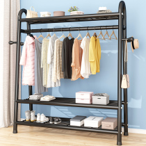 Simple Wardrobe Modern Iron Frame Bedroom Combined Clothing Rental Room Provincial Space Containing Folded Storage Cloth Closet Cupboard