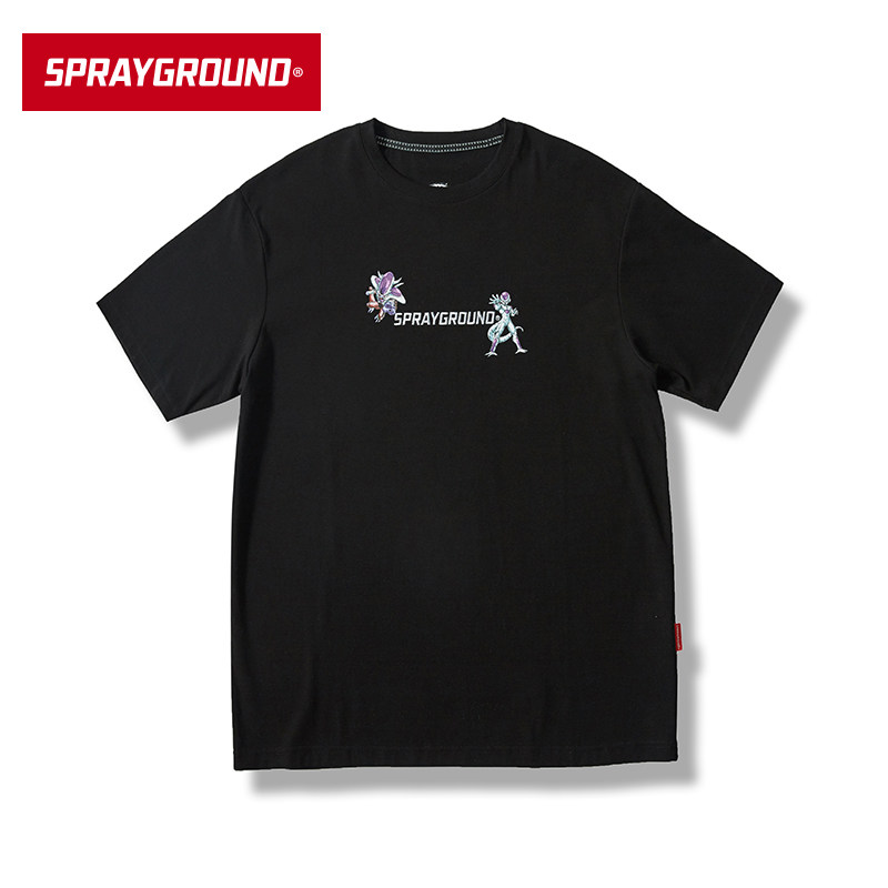 【特卖】SprayGround龙珠联名简约男女潮流印花圆领短袖T恤潮W071-图2