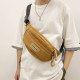 Big teeth crossbody bag Japanese and Korean casual breast bag