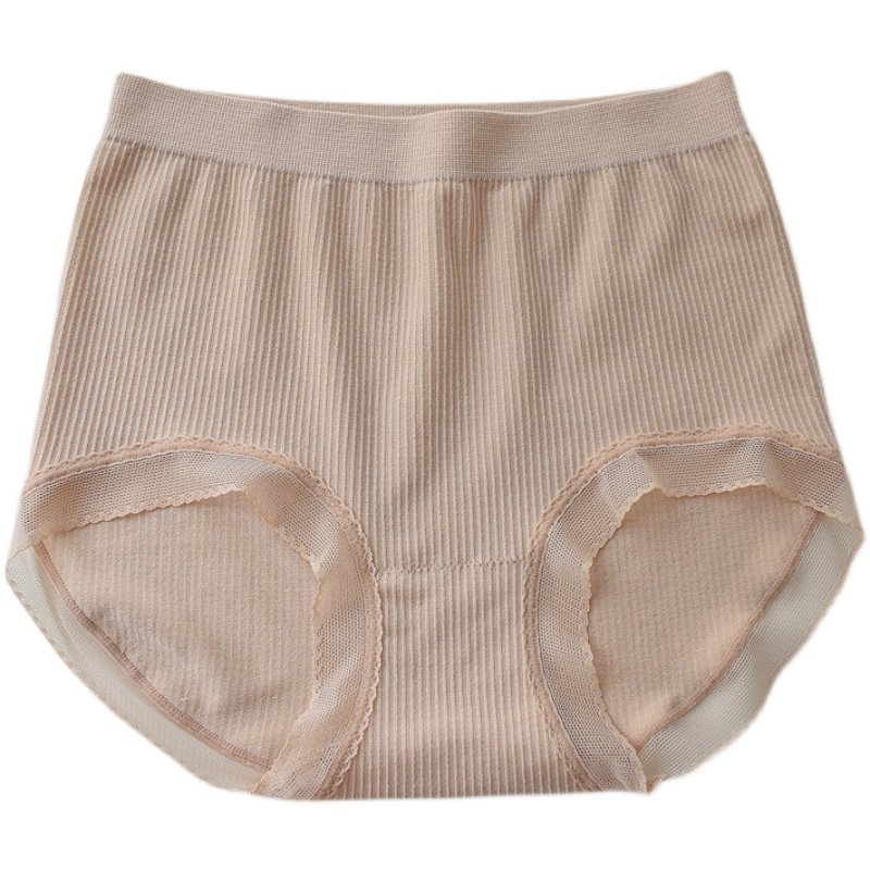 塞德纳薄款莫代尔中腰无缝内裤女士透气短裤蕾丝边三角裤大码6927,淘宝优惠券,粉丝福利购,淘宝优惠卷