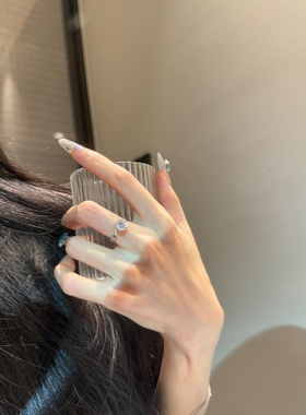 求婚送礼优选仿真钻戒工艺细腻媲美真钻预算党闭眼入道具戒指轻奢