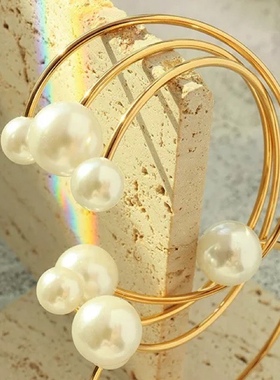 仙女手饰强光珍珠手镯