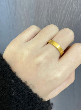 无忧戒指～大气又明媚古典款粗款