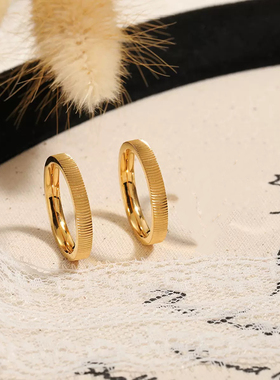 很特别!高知风有品位闪亮猫眼纹戒指造型感食指中指尾戒百搭洋气