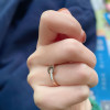 French high-end customized Roman disc ring with temperament