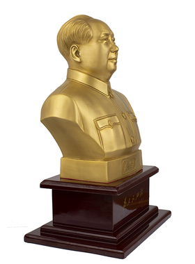 全铜装饰摆件新中式毛主席像祝福