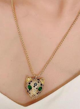 小众轻奢锆石钛钢锁骨链