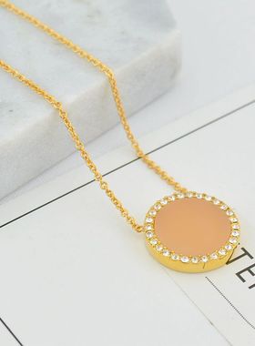 欧美maelks现货特价圆盘颈链