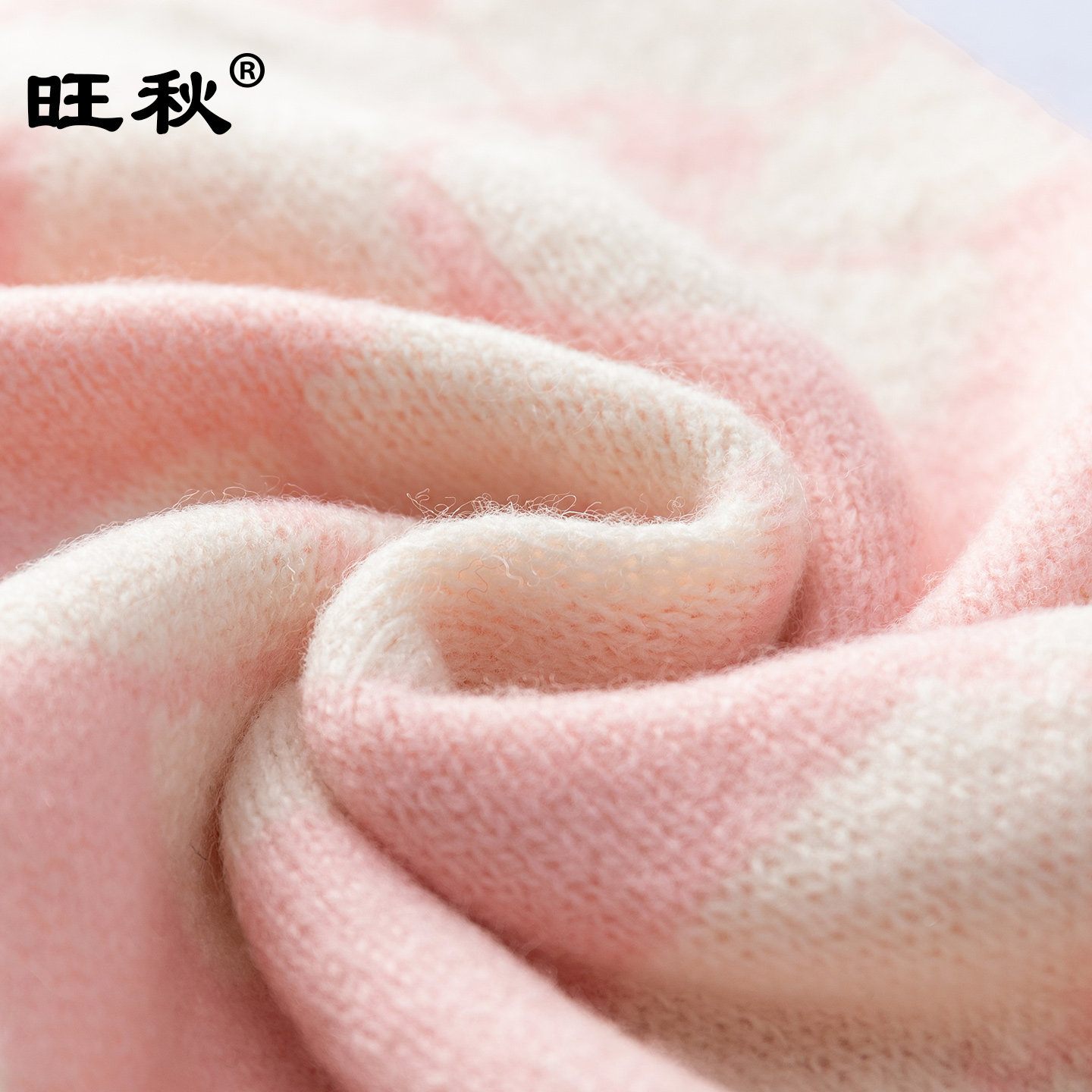 【礼盒装】韩版交叉保暖100羊毛围巾女秋冬便捷提花针织围脖,淘宝优惠券,粉丝福利购,淘宝优惠卷