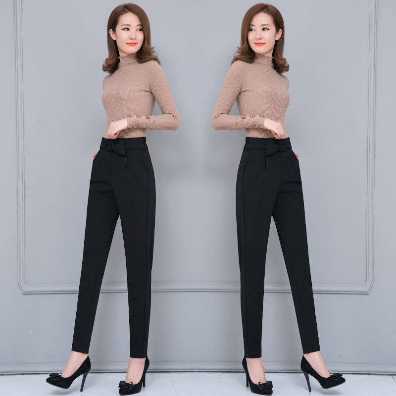 2020新款夏季哈伦裤女裤薄西装裤子 玛依恋休闲裤