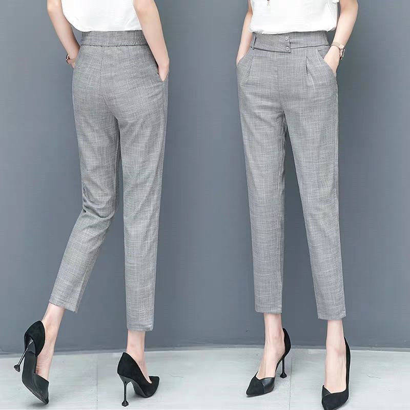 女2020年新款春秋装宽松直筒哈伦裤 玛依恋休闲裤