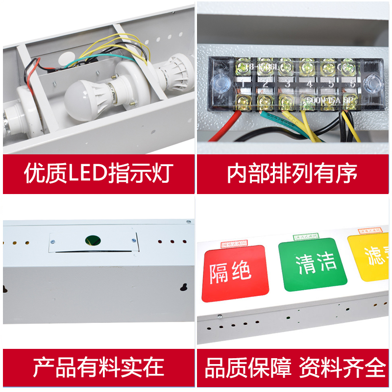 人防控制箱呼唤按钮防爆开关呼叫工程抗爆三色灯通风信号灯箱LED - 图2