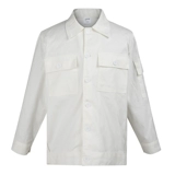 Мужской осенний хлопковый комбинезон, износостойкий лонгслив, нарукавники, комплект, увеличенная толщина, защита от ожогов