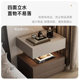 Bedside table, bedroom small storage cabinet 2025 new modern simple high-end storage cabinet small apartment side cabinet