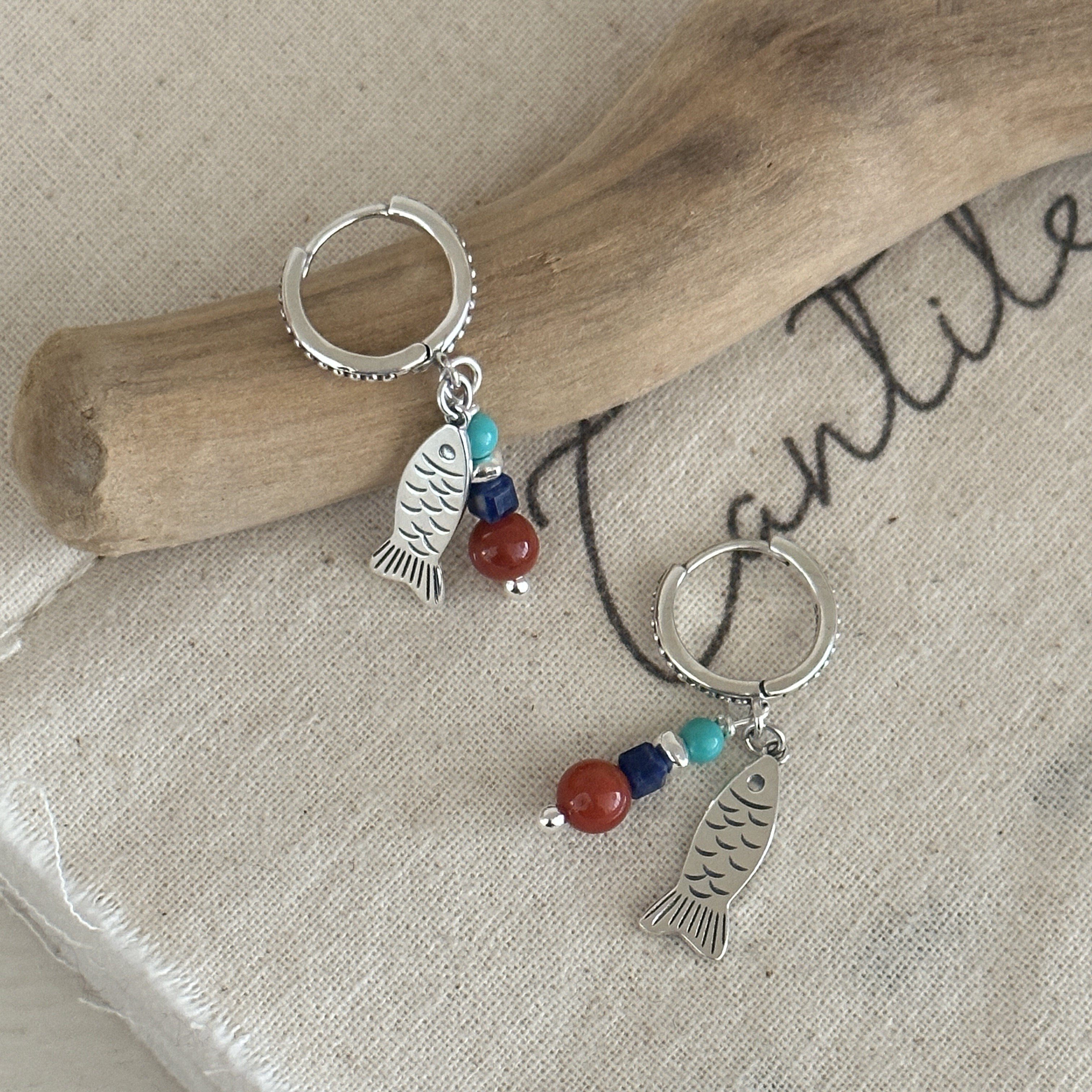 MISS JOJO原创设计时尚简约百搭气质女小鱼S925银耳环,淘宝优惠券,粉丝福利购,淘宝优惠卷