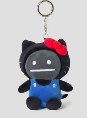 日本JKCK Kitty联名系列graniph美丽影子丑萌毛绒玩偶挂件饰礼物
