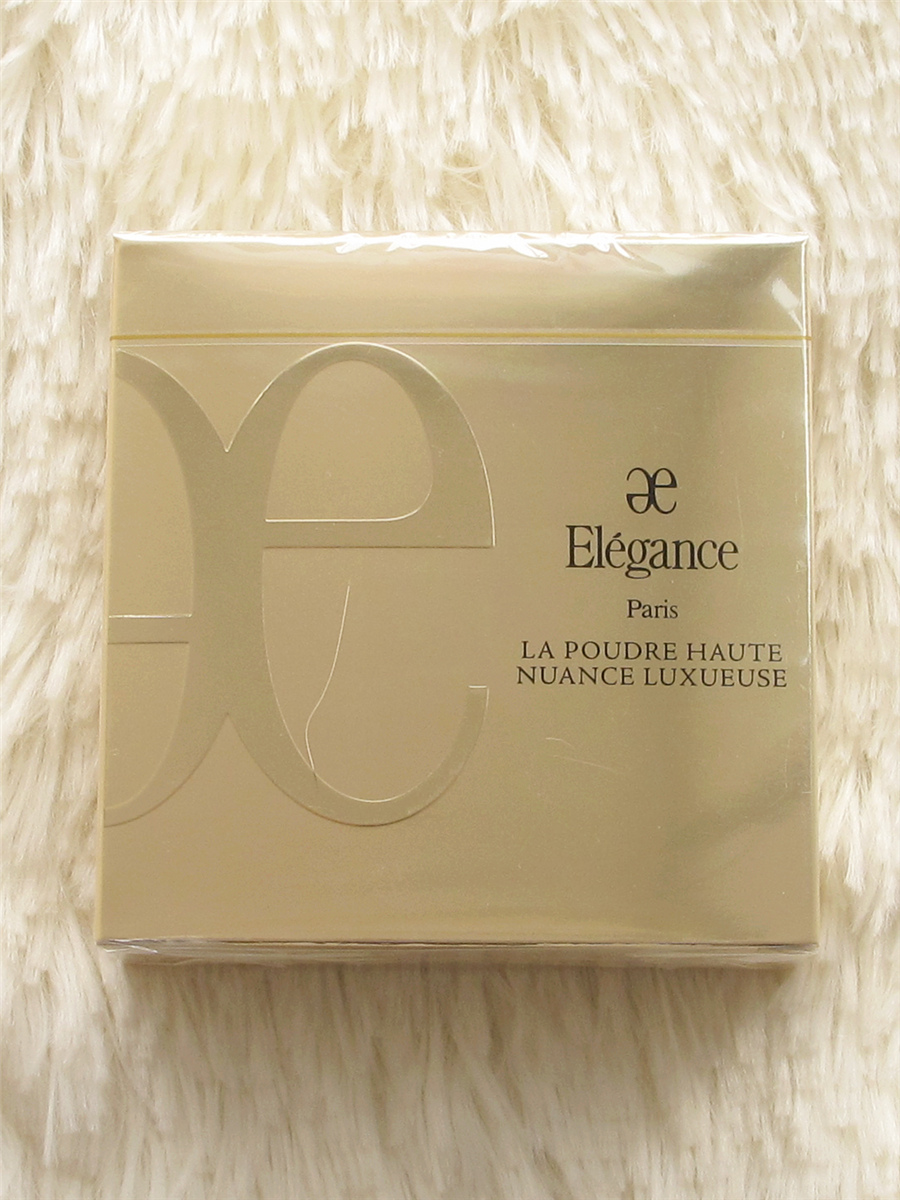 日本专柜Elegance雅莉格丝E大饼蜜粉饼便携装家庭装控油定妆 现货