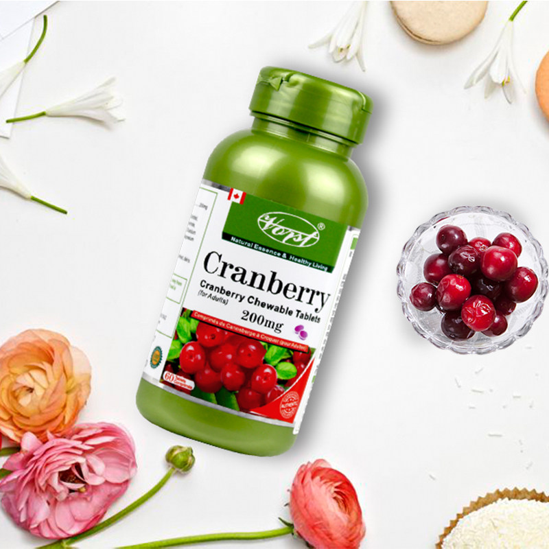 vorst蔓越莓200mg/片呵护咀嚼片 vorst蔓越莓