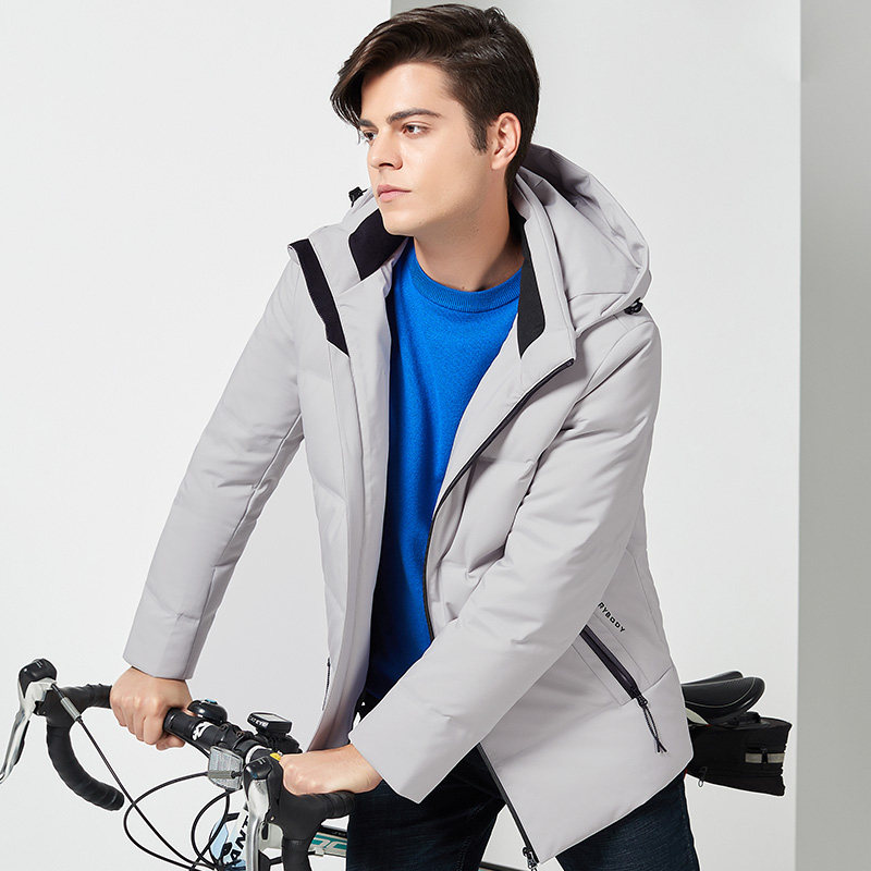 鸭鸭男士2020冬季新款可拆卸羽绒服 鸭鸭男装羽绒服