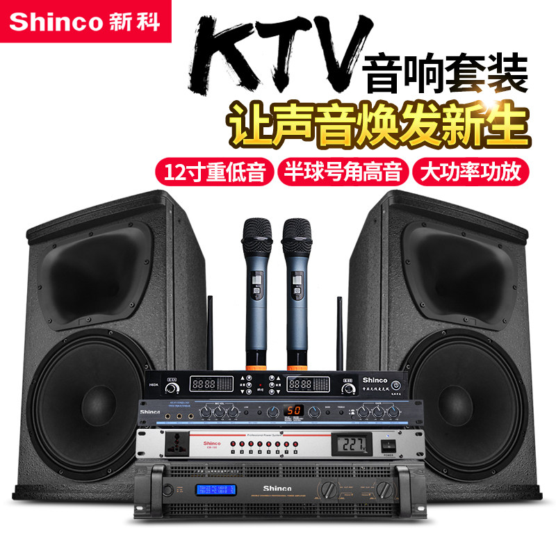  新科玖利度KTV/卡拉OK音箱
