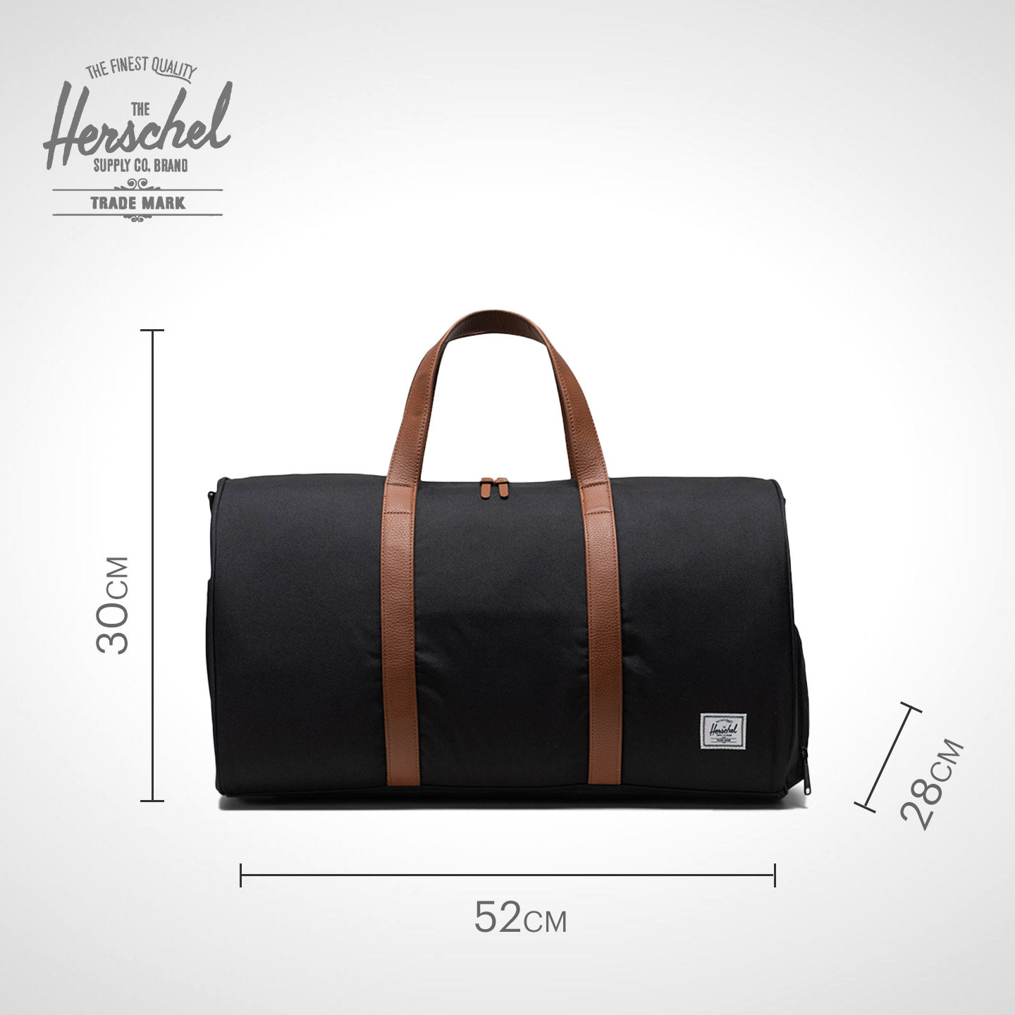 Herschel large capacity travel bag fitness bag